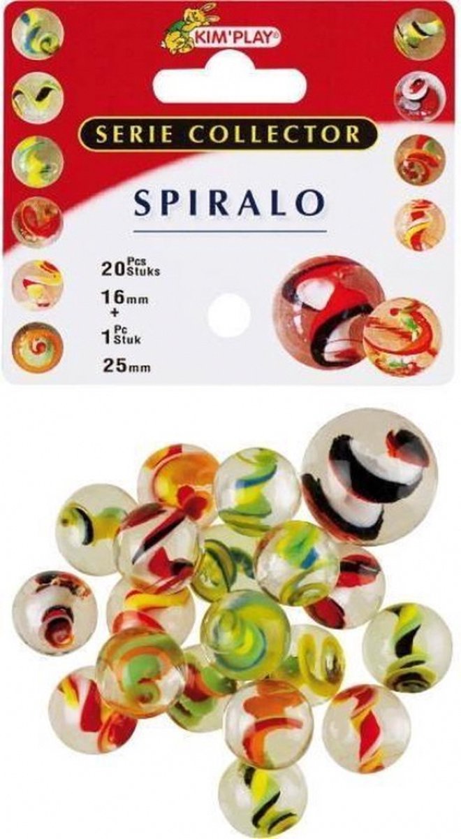 KIMPLAY 20 + 1 Billes Spiralo